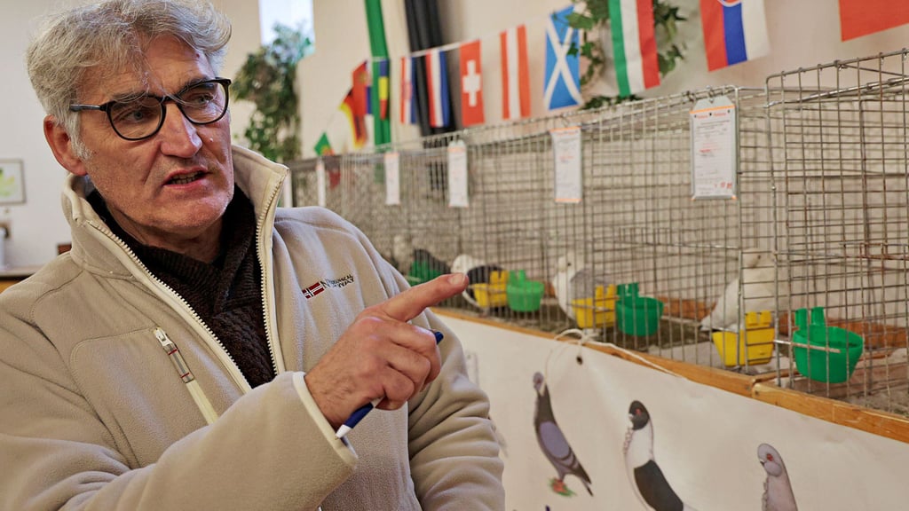 Dominique Kimmel aus Frankreich ist Präsident des Europäischen Mövchen Clubs. 