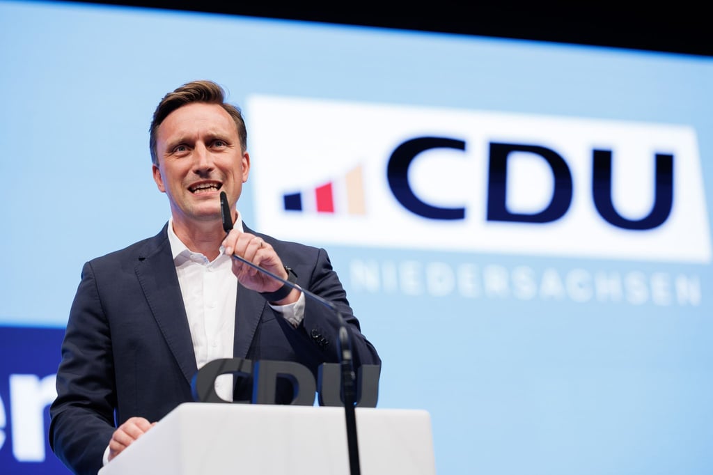 Sebastian Lechner ist sowohl Vorsitzender der CDU Niedersachsen als auch der CDU-Fraktion im Landtag. (Archivbild)