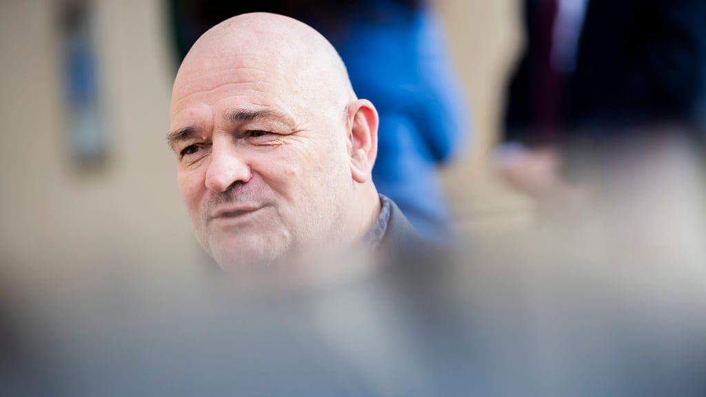 Brandenburgs Vize-Ministerpräsident Robert Crumbach (BSW) äußert sich zum Koalitionsstreit über die Rundfunkreform und den Jugendmedienschutz. (Archivbild)