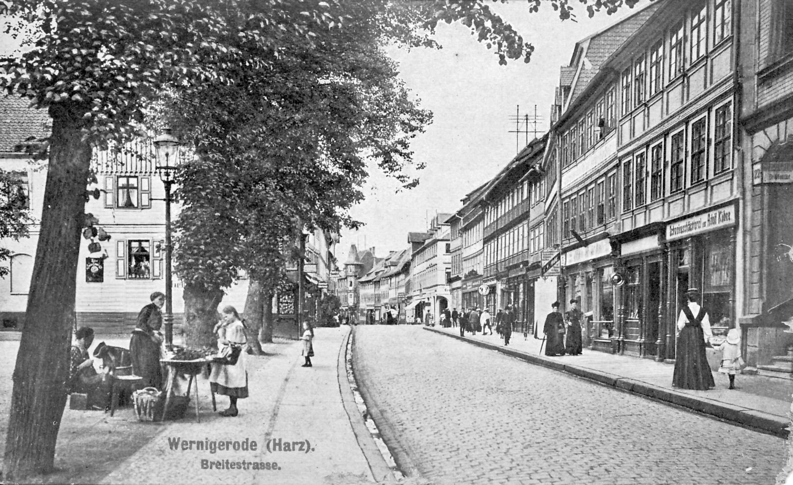 Heimatgeschichte im Harz: Das alte Wernigerode: Faszinierende Zeitreise in die Breite Straße der Vergangenheit (mit historischen Fotos)