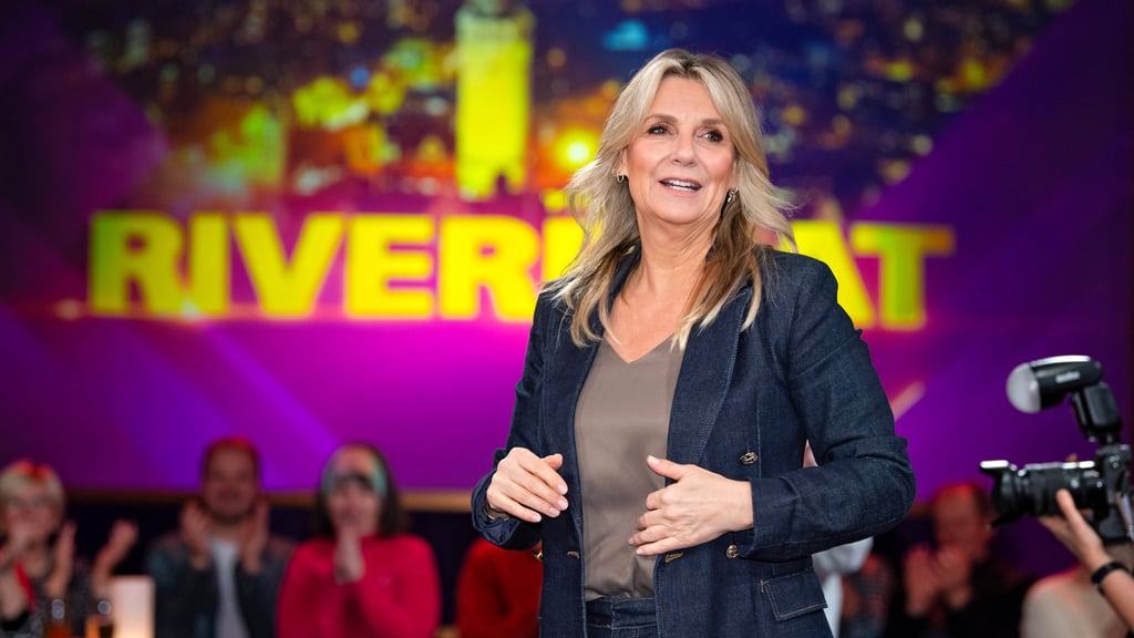 Moderatorin Kim Fisher begrüßt in der Sendung "Riverboat" am Freitag wieder zahlreiche prominente Gäste.