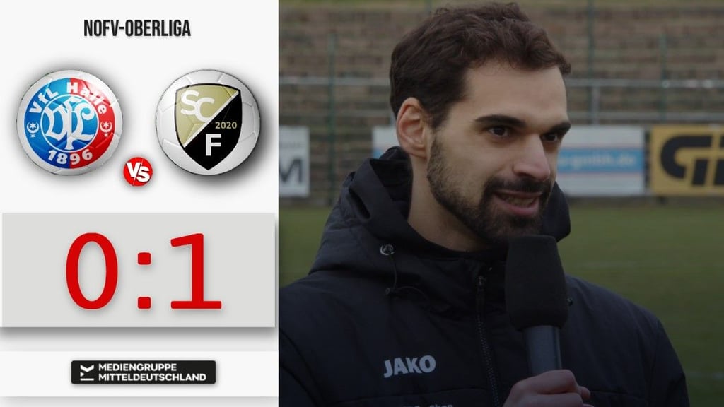 Der Vf'L Halle 96 empfängt in der NOFV-Oberliga Süd den Tabellenführer SC Freital. Volksstimme und Mitteldeutsche Zeitung übertragen im Livestream.