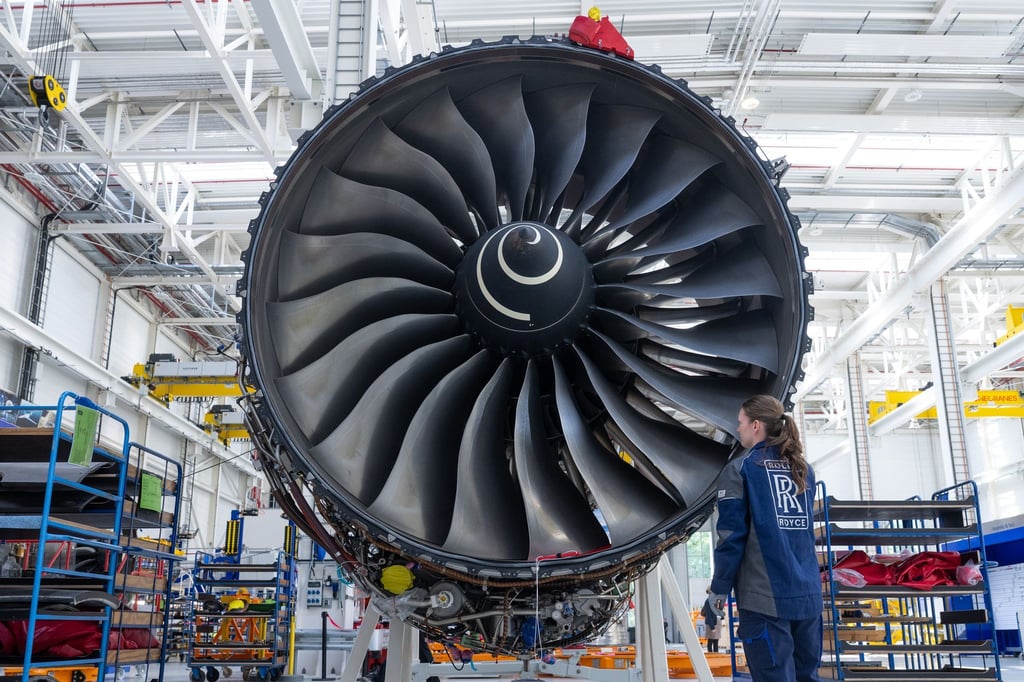 Das Werk von Triebwerkshersteller Rolls Royce in Brandenburg soll ausgebaut werden (Archivbild).