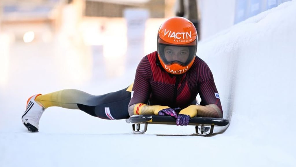 Viktoria Dönicke will als Skeleton-Pilotin zu Olympia.