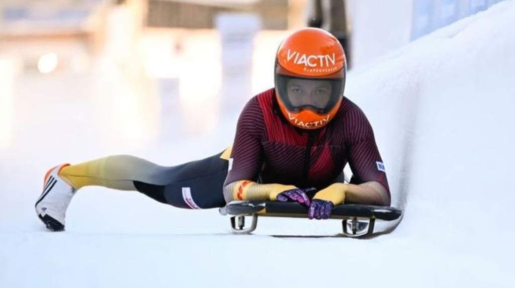 Viktoria Dönicke will als Skeleton-Pilotin zu Olympia.