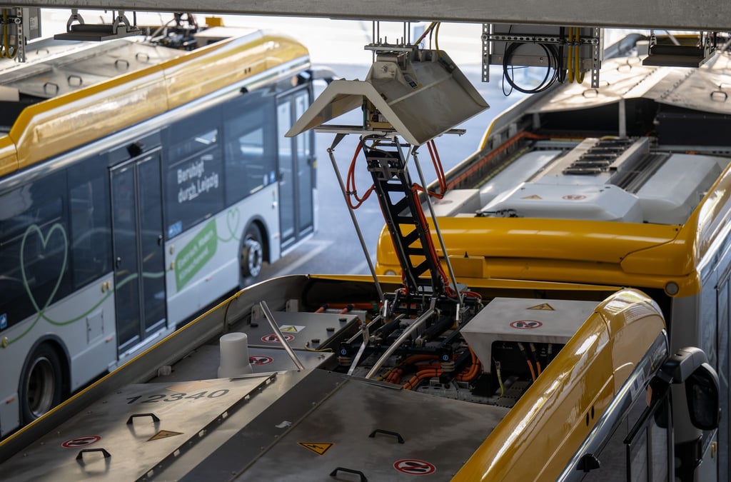 In Landsberg treffen sich viele Busunternehmen aus Sachsen, Sachsen-Anhalt und Thüringen zu den 20. Mitteldeutschen Omnibustagen. (Symbolbild)