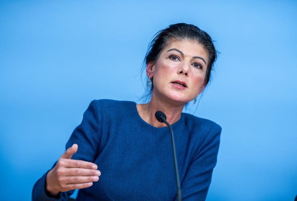 BSW-Chefin Sahra Wagenknecht hat kein Verständnis dafür, dass nicht alle Landtagsabgeordneten ihrer Partei in Brandenburg ihre Positionen voll mittragen. (Archivbild)