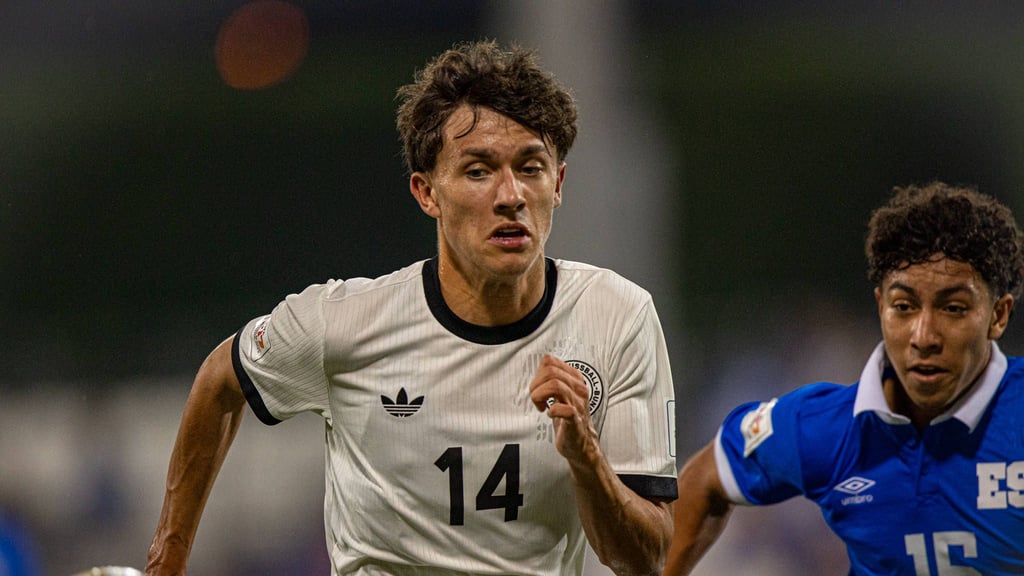 Toni Langsteiner durfte gegen El Salvador spielen.