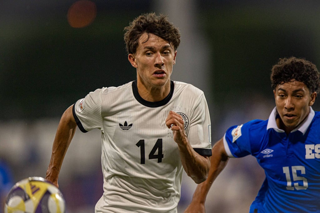 Toni Langsteiner durfte gegen El Salvador spielen.