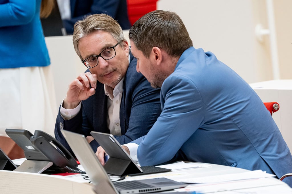 Björn Lüttmann, Fraktionsvorsitzender der SPD in Brandenburg, zeigte sich von den Neuigkeiten überrascht. (Archivbild)