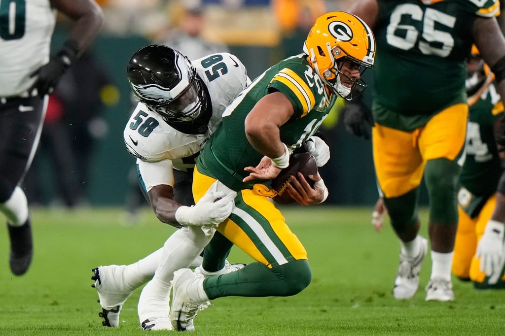 Die Eagles und Packers lieferten sich ein von der Defensive geprägtes Duell.