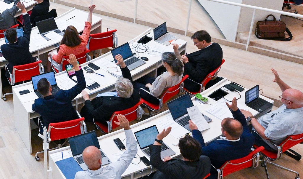 Vier BSW-Landtagsabgeordnete aus Brandenburg treten aus der Partei aus. (Archivbild)