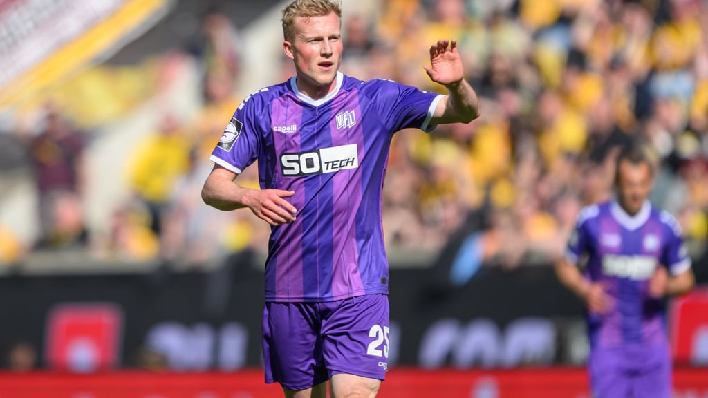 Niklas Wiemann bleibt beim VfL Osnabrück (Archivfoto).