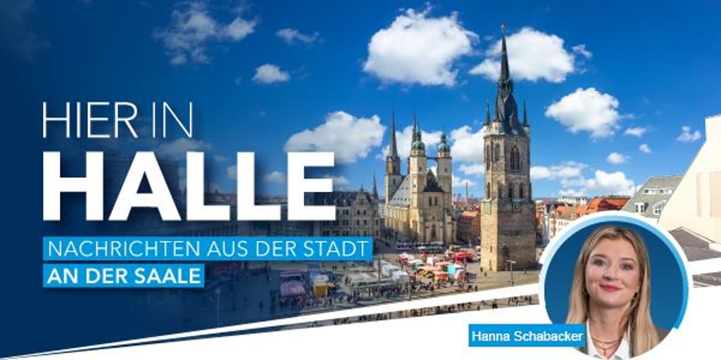 Hier in Halle Hanna Schabacker