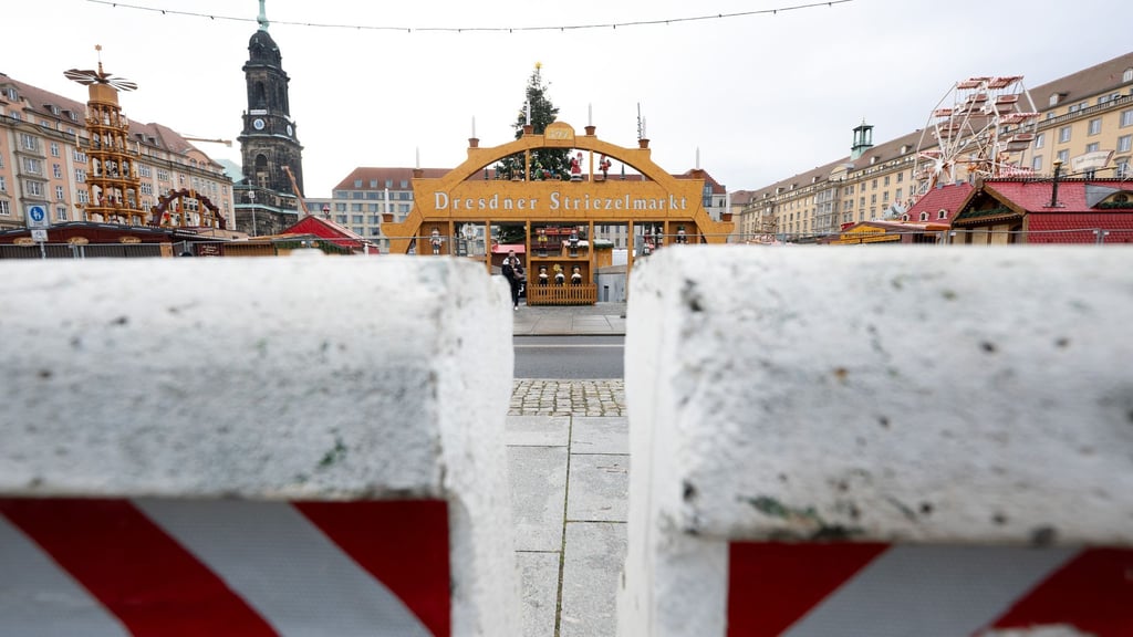 Auch die Weihnachtsmärkte rund um den Striezelmarkt sollen besser geschützt werden.