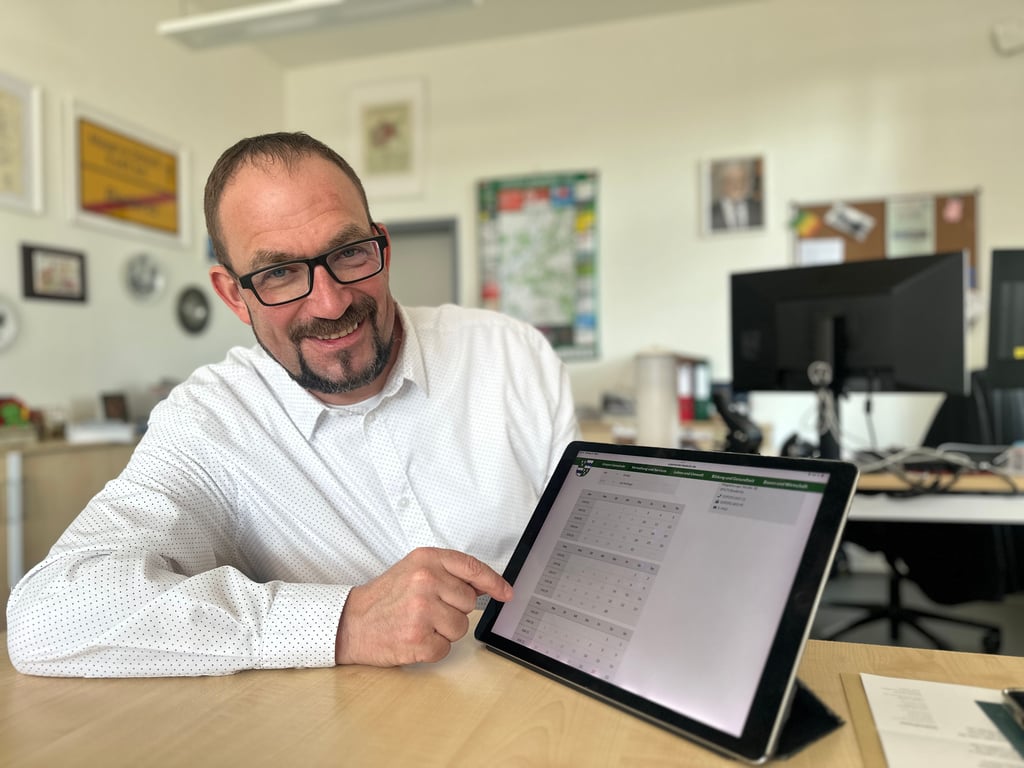 Gemeindebürgermeister Kay Gericke tritt künftig für eine neue Partei an. 