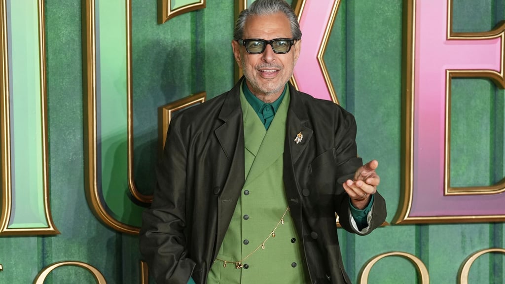 Hollywoodstar Jeff Goldblum isst eigenen Angaben zufolge seit seiner Rolle als Zauberer von Oz kein Fleisch mehr. (Archivbild)