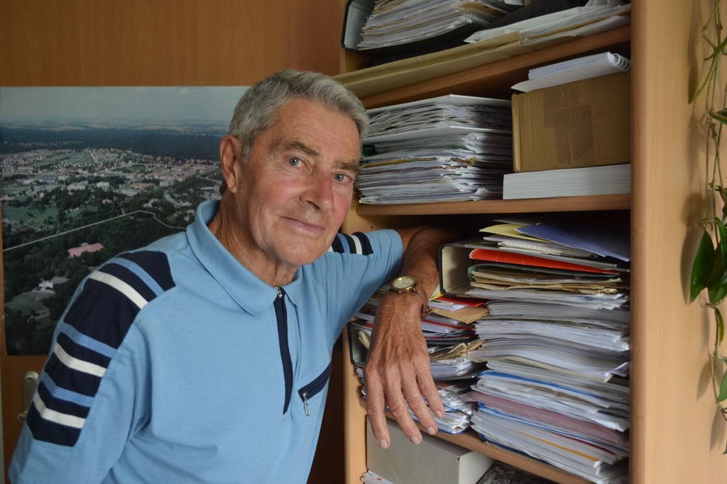 Klaus-Dieter Weißenborn, Chemiker im Ruhestand aus Halle, kämpft seit Jahren für die Belange von Ost-Rentnern.