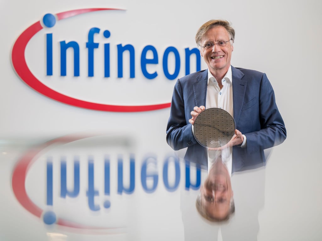 Infineon-Chef Jochen Hanebeck hat hohe Erwartungen an das Geschäft im Umfeld von KI.