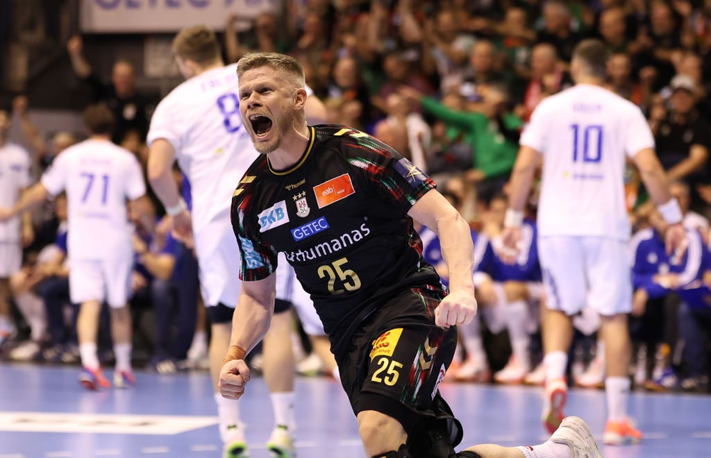 Sebastian Barthold war mit sechs Toren bester Werfer des SC Magdeburg beim Sieg gegen RK Zagreb.