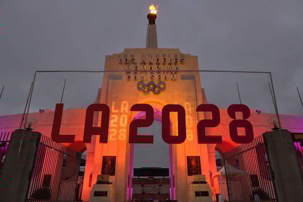 Schon am ersten Wettkampftag soll es im Los Angeles Memoral Coliseum bei den Frauen um Gold über 100 Meter gehen. (Archivfoto)