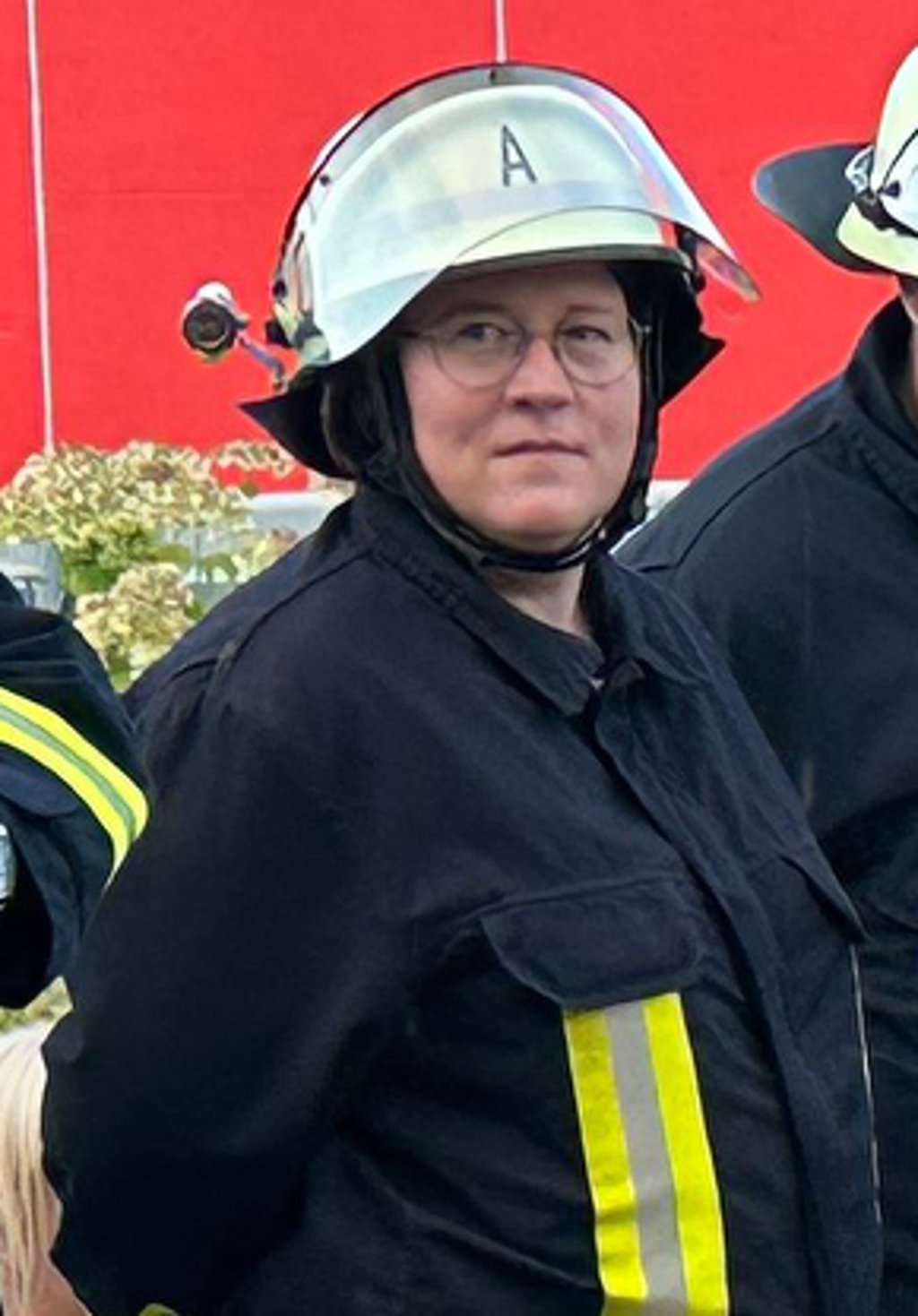 Claudia Kagelmann ist Mitglied der Freiwilligen Feuerwehr Borstel.