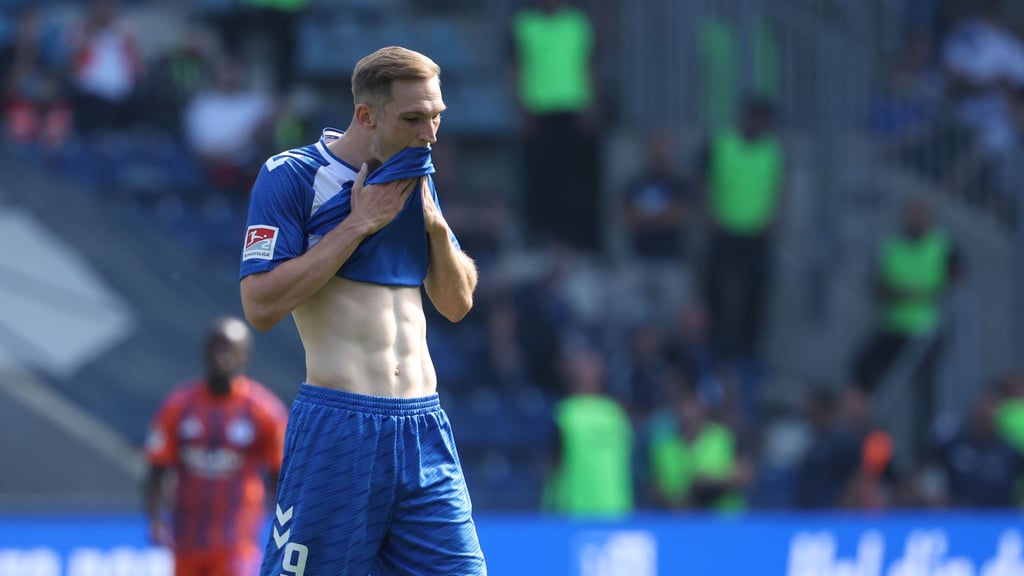 Maximilian Breunig sollte gegen den 1. FC Schweinfurt im Angriff des 1. FC Magdeburg etwas anbieten.