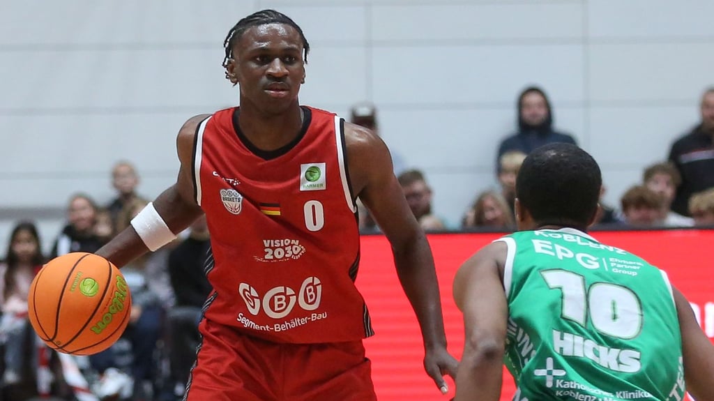 Ist nach einem schwierigen Jahr in den USA zurück in Deutschland: Joshua Bonga von den SBB Baskets.