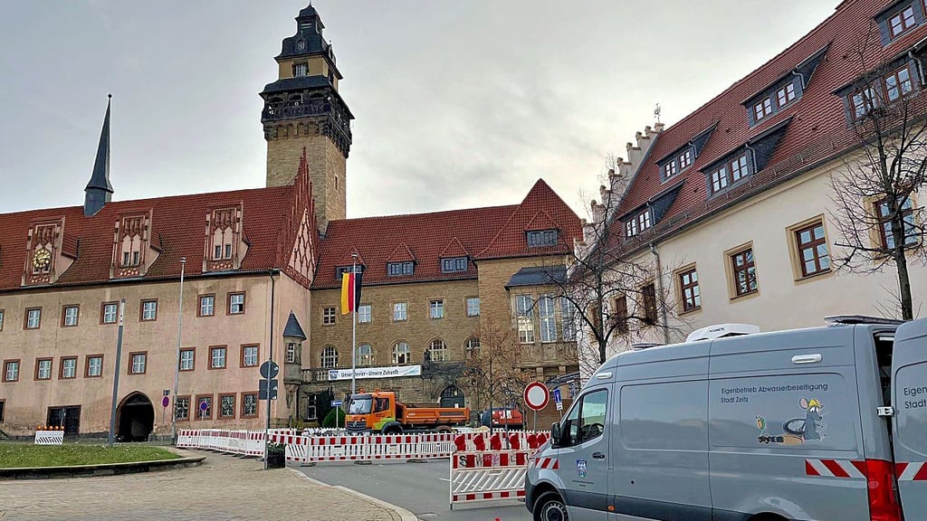 So sieht es derzeit in der Fischstraße in Zeitz aus. 