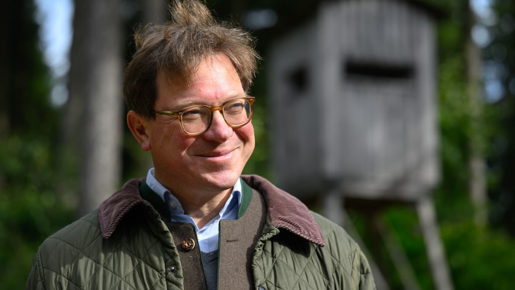 Sachsens Agrarminister Georg-Ludwig von Breitenbuch sieht den Freistaat beim Öko-Landbau gut aufgestellt (Archivbild).