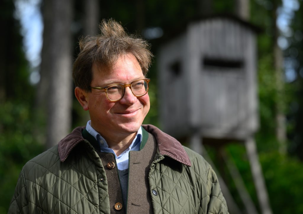 Sachsens Agrarminister Georg-Ludwig von Breitenbuch sieht den Freistaat beim Öko-Landbau gut aufgestellt (Archivbild).