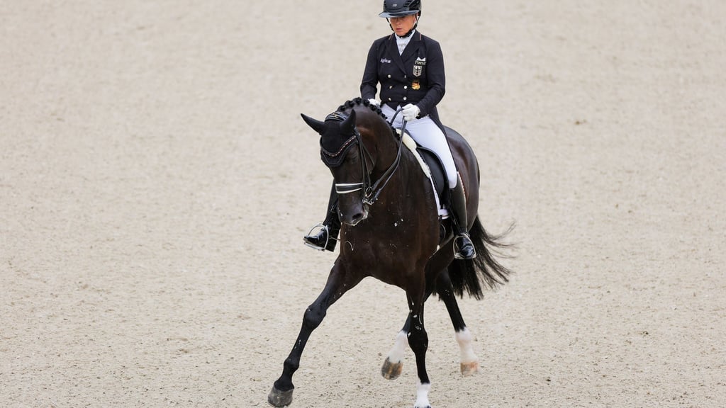 Dressur-Star Werth pausiert nach Todes ihres Partners. (Archiv)