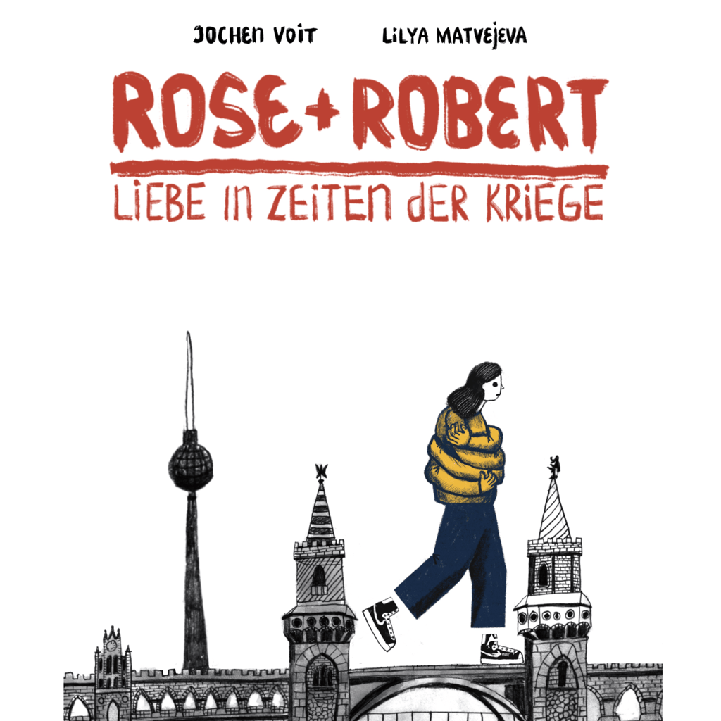 Das Cover des Comic „Rose + Robert“.