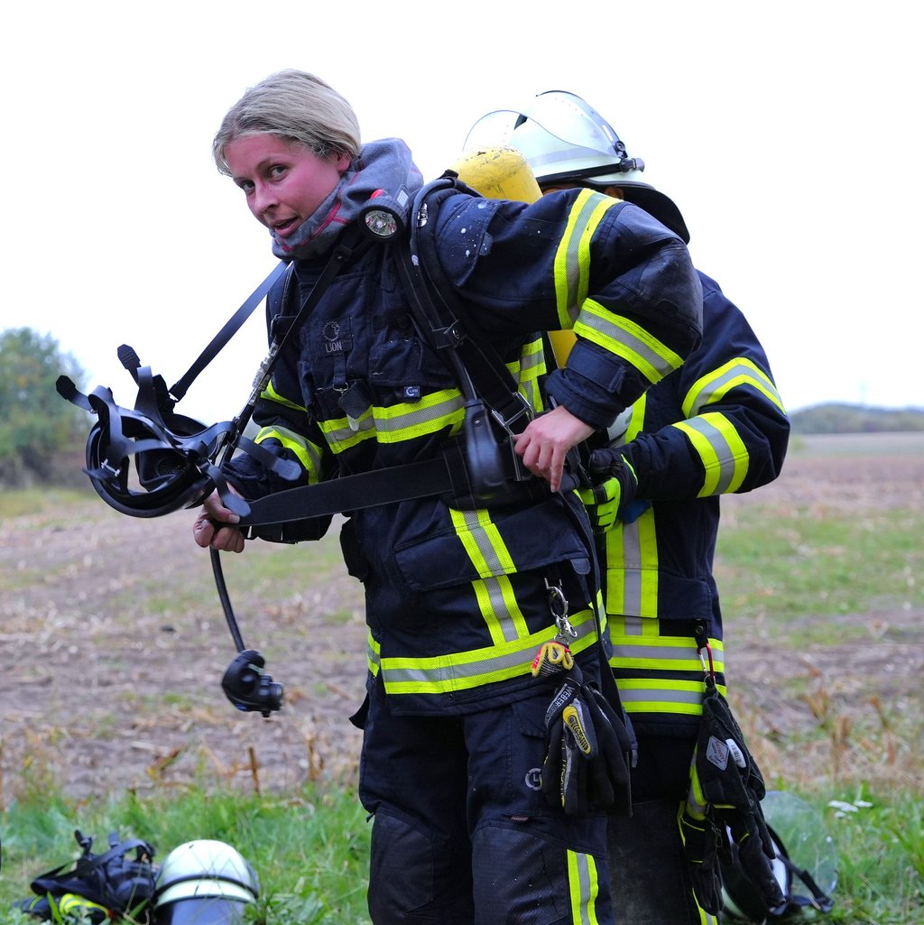 Babette Sengespeick ist Mitglied der Freiwilligen Feuerwehr Bindfelde.