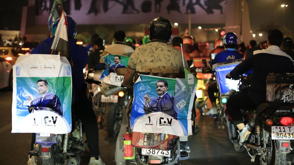 Die Liste von Ministerpräsident al-Sudani gewinnt die Parlamentswahl im Irak.