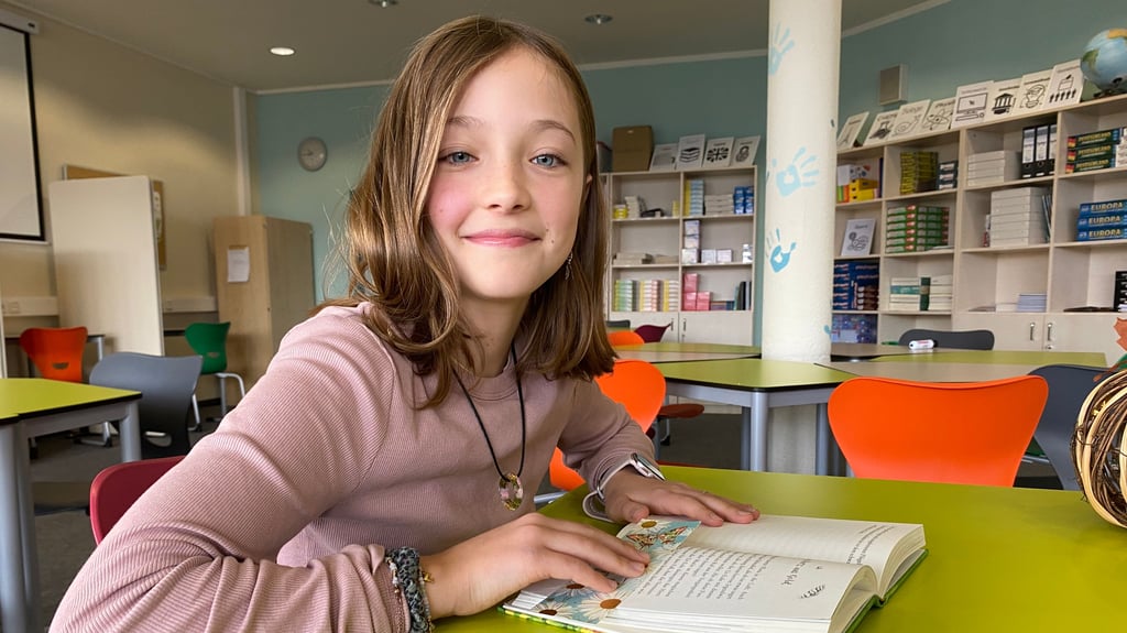 Irma Möritz hat den Vorlesewettbewerb in der sechsten Klasse am Professor-Friedrich-Förster Gymnasium gewonnen. 