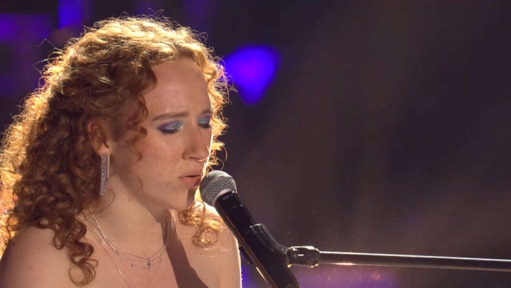 Auch bei den Team Fights von The Voice of Germany war Greta Heimann (20) aus Halle.