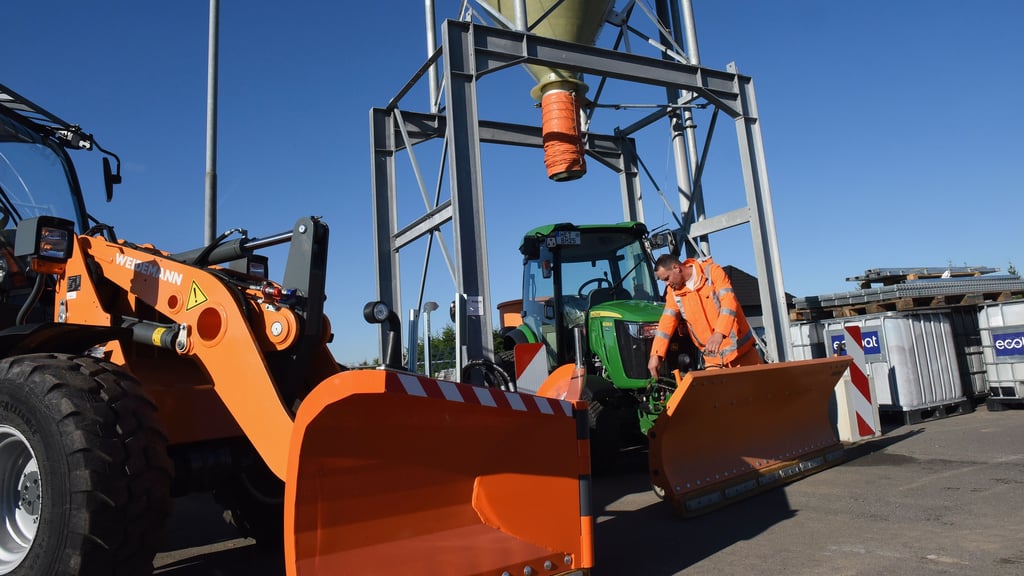  Der Bauhof Hettstedt ist gut gerüstet (im Bild Markus Petzold).