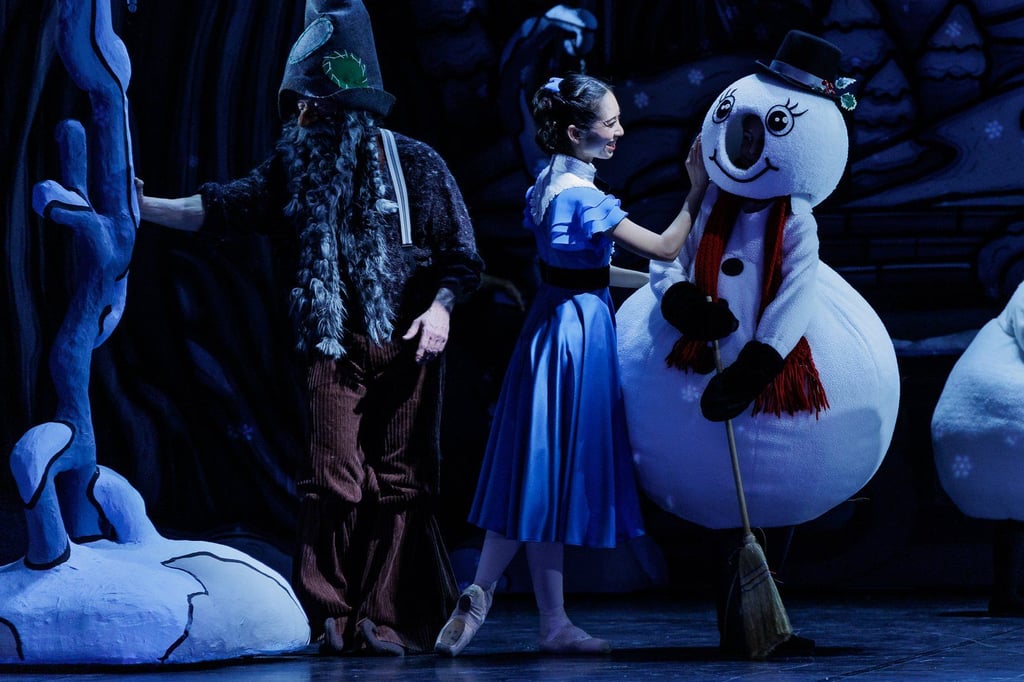 Szene aus „Der Nussknacker“ im Ballett Halle