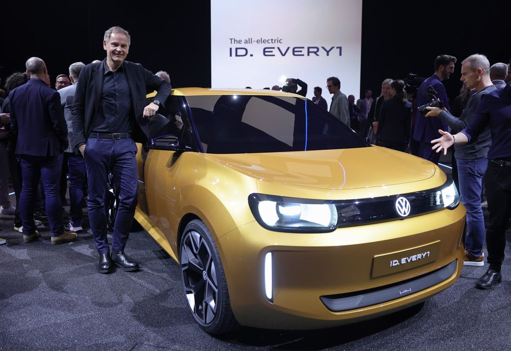 Das Einstiegsmodell ID.EVERY1 soll das erste VW-Auto mit der zusammen mit Rivian entwickelten Elektronik-Architektur werden. (Archivbild)