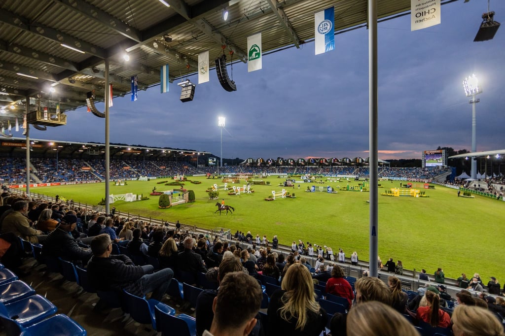 Der CHIO in Aachen wird mit Neubauten noch größer. (Archivbild)