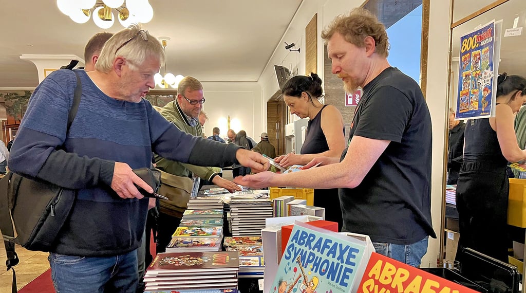 Bereits 2023 erfreute sich die Börse rund um die Digedags, Abrafaxe und Co. großer Beliebtheit. 