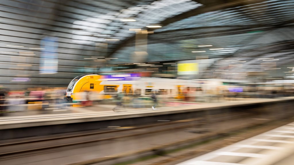 Bahnreisende konnten den Mann entwaffnen. (Symbolbild)