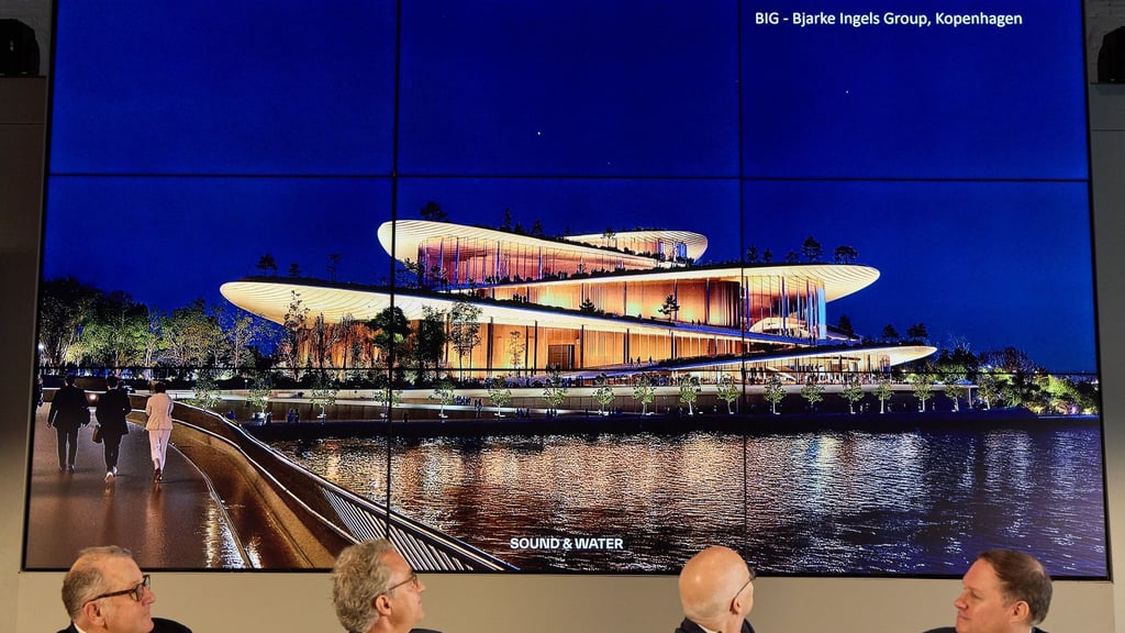 Das Büro Bjarke Ingels Group hat den Wettbewerb gewonnen.