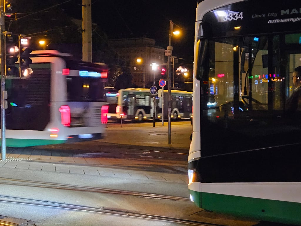 MVB Nachtverkehr Busse