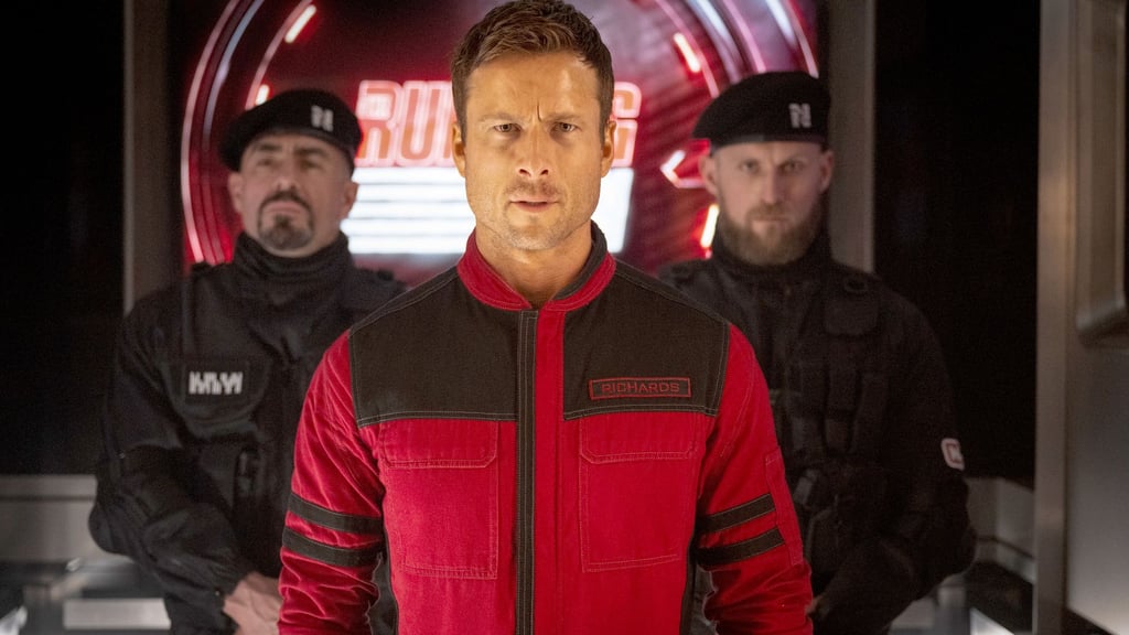 Glen Powell glänzt in seiner bisher größte Action-Rolle. (Handout)