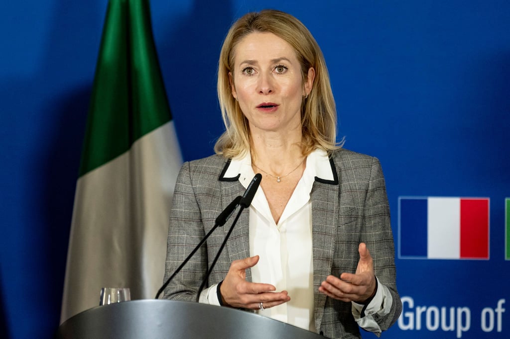 EU-Chefdiplomatin Kaja Kallas will mit Sanktionen Russlands Fähigkeit zur Kriegsführung einschränken.