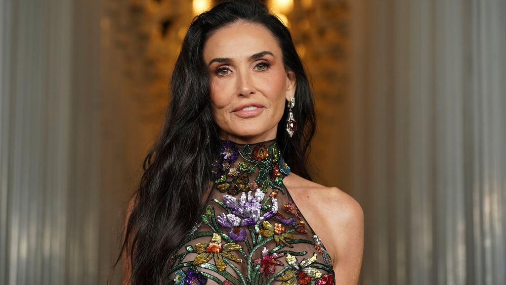 Wird in Berlin erwartet: US-Schauspielerin Demi Moore. (Archivbild)