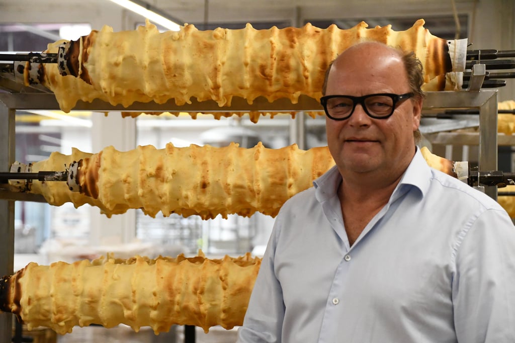 Frank Ostendorf rettete vor zwei Jahren eine der großen Baumkuchernbäckereien in Salzwedel.