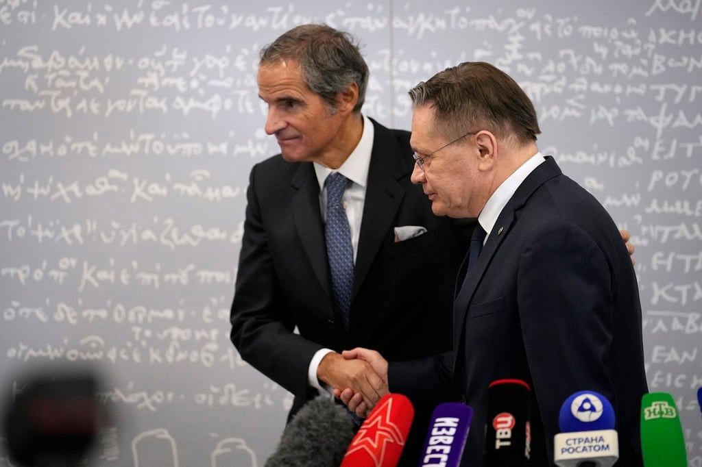 IAEA-Chef Grossi ist zuletzt mehrfach nach Russland gereist, wo er auch den Chef der russischen Atombehörde Lichatschow traf. (Archivbild)